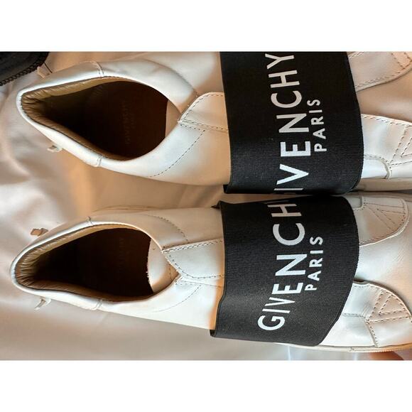 Givenchy White Urban Street sneakers leather elastic band Slip On Sneakers 44 main image 12